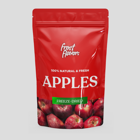 Freeze Dried Apples, 100% Preservative Free, No Added Sugar. All Natural Full Flavor Apples