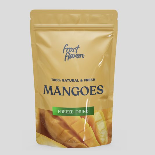 Freeze Dried Mangoes, 100% Preservative Free, No Added Sugar. All Natural Full Flavor Mangoes (75g)
